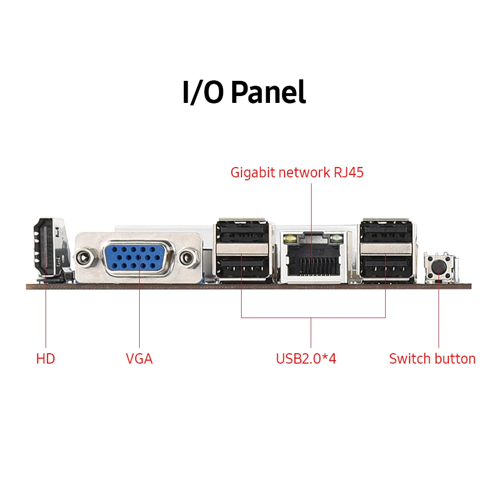 BTC-D37 материнская плата со встроенным процессором Celeron 847 CPU 8 PCI-E 16X Слоты