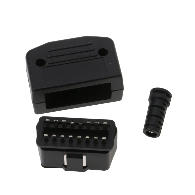 

Car Auto OBD2 16 Pin Male Connector Plug Universal Car Diagnostic Tool Adapter