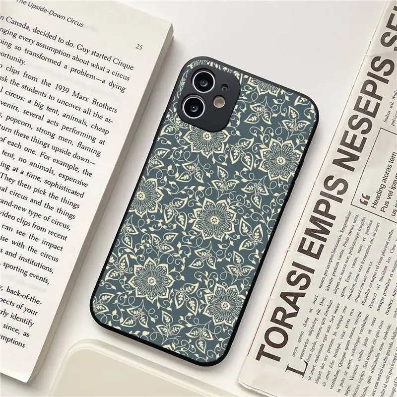 

Floral flower Phone Case for iPhone 12 11 mini pro XS MAX XR 8 7 6 6S Plus X 5S SE 2020
