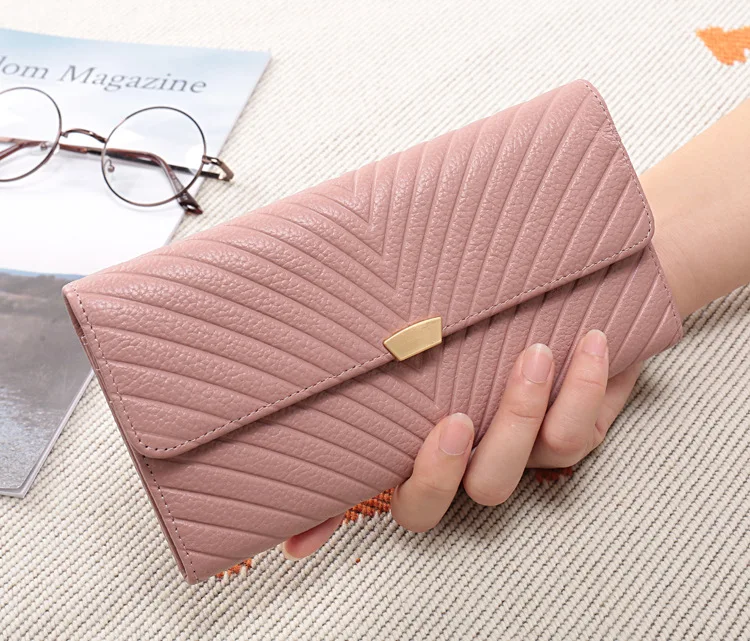 2020 новые женские 100% гарантировать лучшие Слои бумажник из коровьей кожи Простые