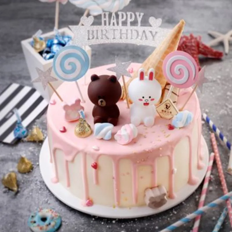 50 г съедобные розовые фотообои сахарная помадка сделай сам Большие 13 мм