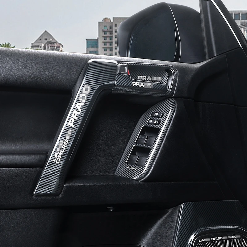 Для Toyota Land Cruiser Prado 150 текстура из углеродного волокна Модифицированная