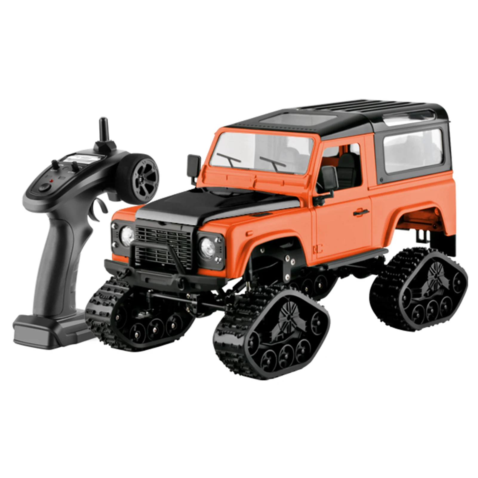 

FY003-1B 2.4GHz RC Cars 4WD 1/16 RC Car Toy 15KM/H High Speed RC Tank Rock Crawler 50 Minutes Working Time Off Road for Adults