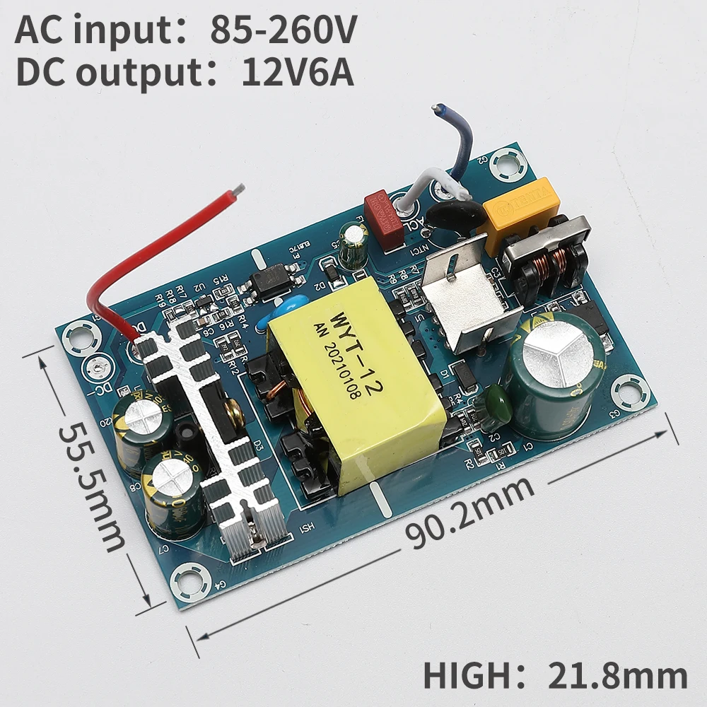 Voltage stabilized bare board switch power module AC-DC 2.5A 7A 6A 4A 12V 24V 5V | Обустройство дома