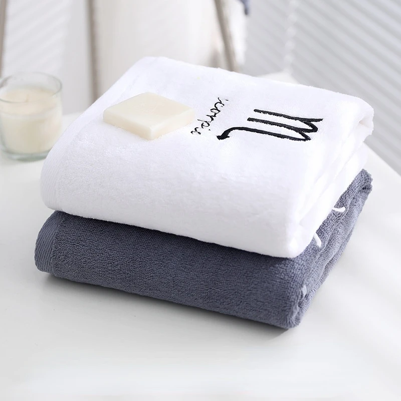 

Promotion New 100% Cotton Bath Towel Fashion Design Constellation Towels Soft Quicky Dry White Gray