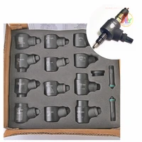 12pcs diesel common rail injector clamp adaptor tool sets for bosch denso renault