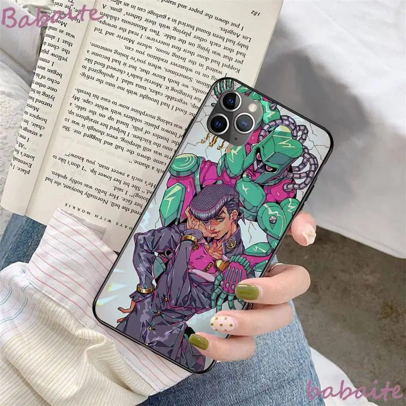 

Babaite JoJo's Bizarre Adventure JoJo Anime Soft Phone Case Capa for iPhone 8 7 6 6S Plus X XS MAX 5 5S SE XR 11 11pro promax