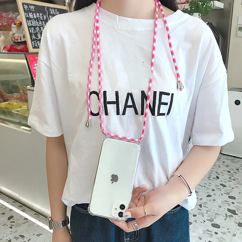 Ремень шнур цепи чехол для телефона Xiaomi Redmi Примечание 10 10S 9S 9 9T 8T 8 iPhone 7 6 Plus 5 iPad Pro
