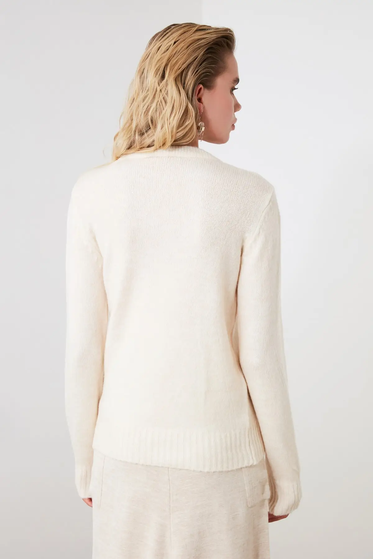 

Trendyol Bike Collar Knitwear Sweater TWOAW21KZ0623