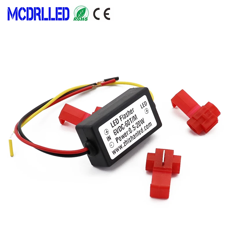 2 шт. автомобильный стробоскоп контроллер для автомобильного светодиодного