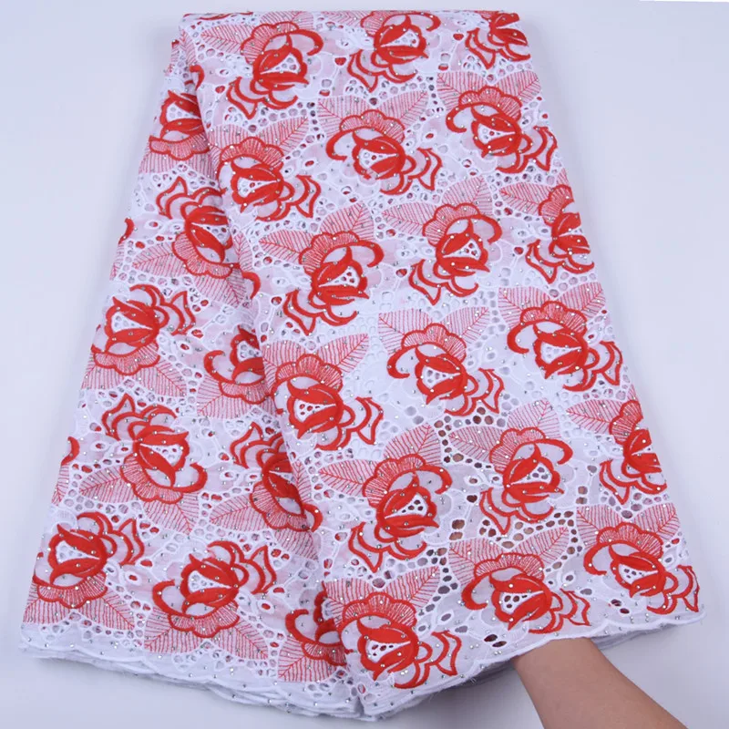 Последние Свадебные швейцарские вуали кружева в швейцарском стиле Красный 5