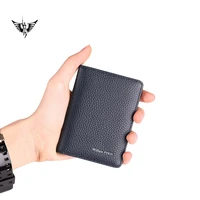 super slim soft wallet 100 genuine leather mini credit card wallet purse card holders men wallet thin small