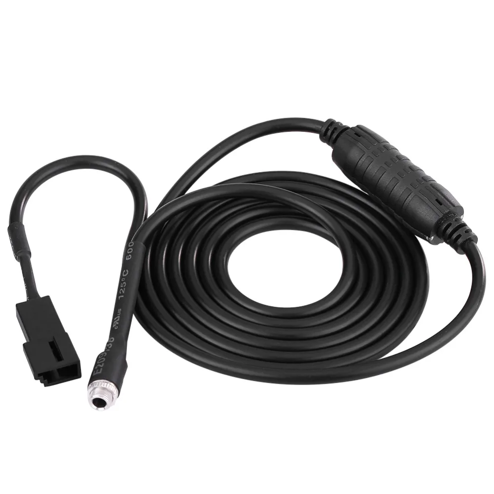 Car 3 Pin 3.5mm Female Audio AUX Input Adapter Cable1.5M Length Fit For BMW E39 E46 E53 X5 2002 - 2006 | Автомобили и мотоциклы