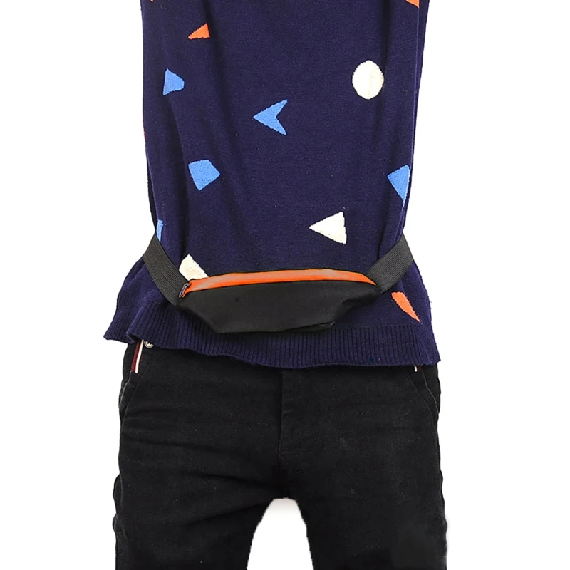 Водонепроницаемая эластичная сумка на молнии для мужчин и женщин маленькая