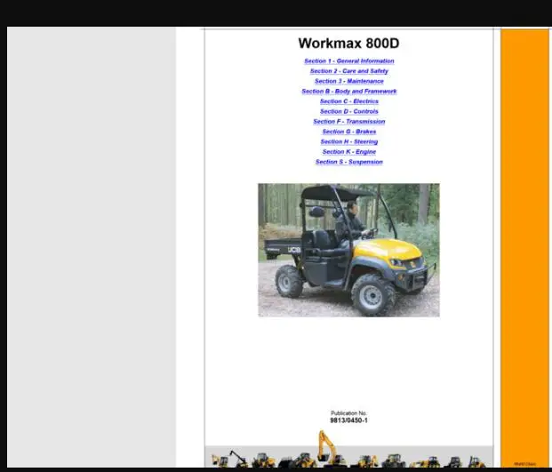 Сервис JCB инструкции 2019 PDF более 38 ГБ| |