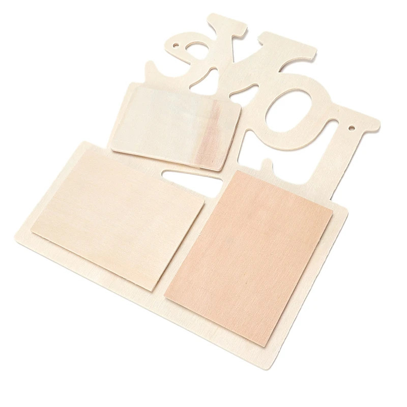 Модная деревянная фоторамка Love | Дом и сад