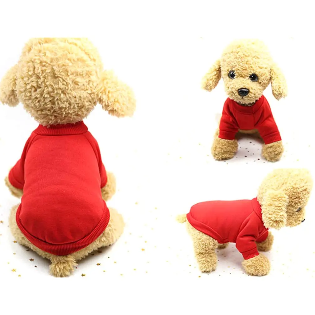 

Dog Sweaters Autumn Winter Pet Puppy Wool Yarn Hoodies For Puppies Pet Dog Clothes Outfit Warm Pet Supplies