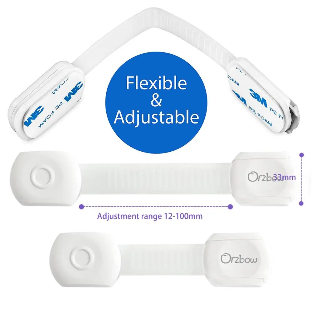 Магнитный замок для защиты детей регулируемый безопасности шкафов ящиков 10