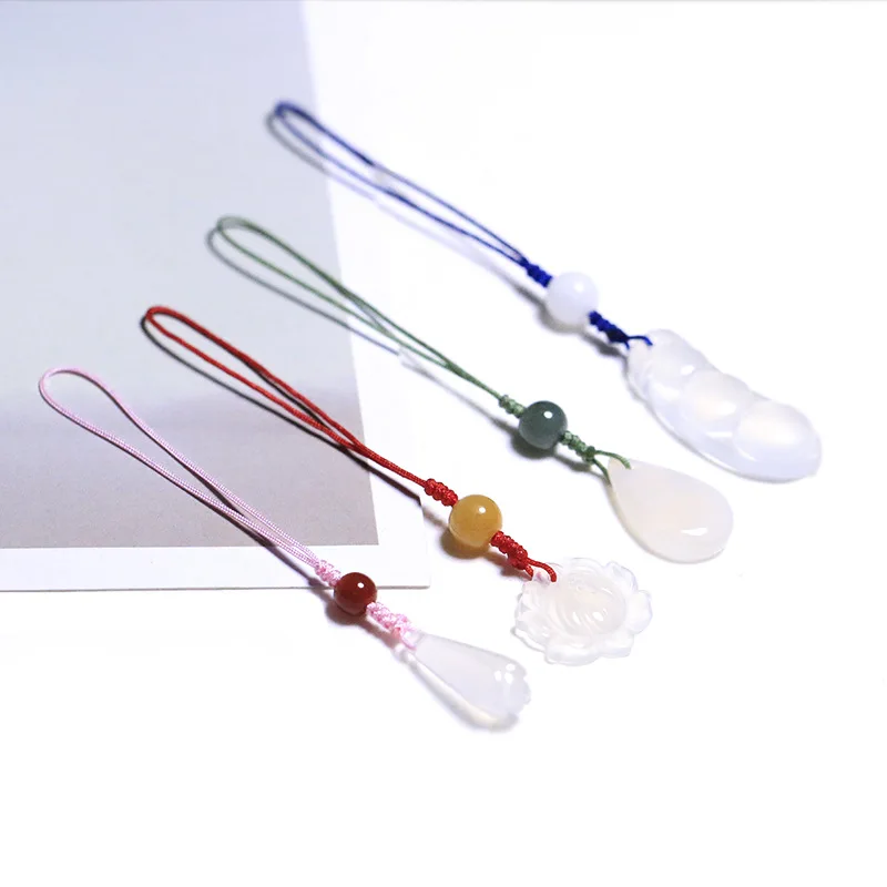 Китайский Элемент лидер продаж ручная работа натуральный белый халцедон agate