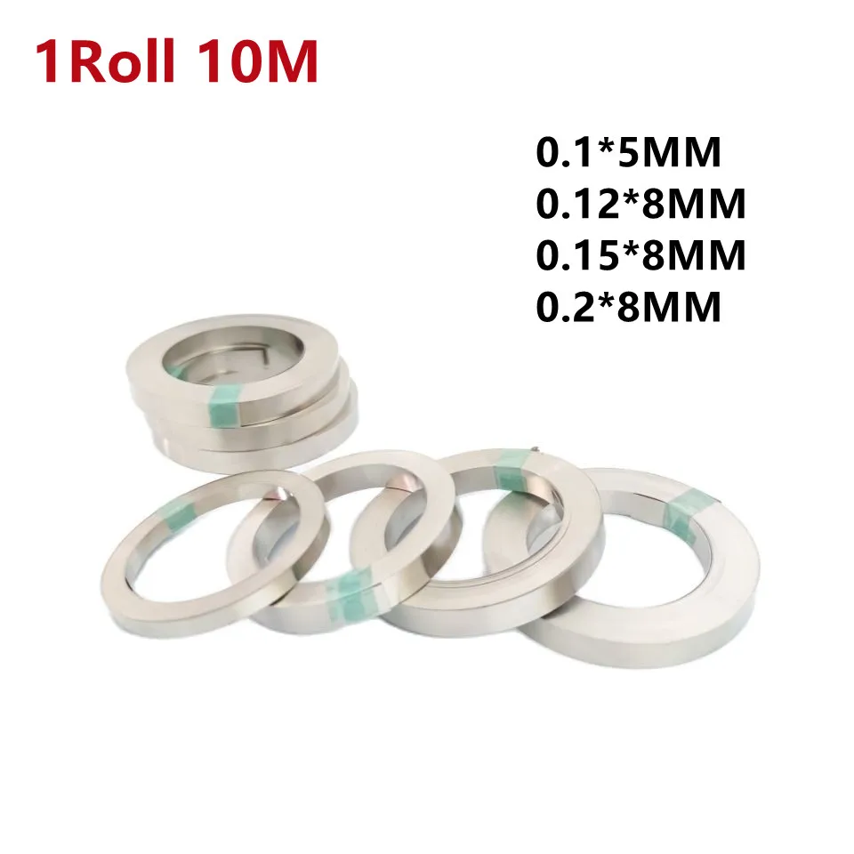 1 рулон 10 м 18650 литий-ионный аккумулятор никелевая пластина Никелированная