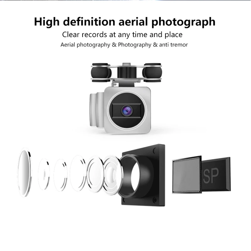 квадрокоптер hj14w с wi fi и дистанци