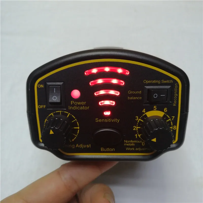 AR944 host control Профессиональный Подземный металлоискатель MD3010II сокровище золотоискатель MD-3010II ЖК-дисплей высокая чувствительность поисковый инструмент - Цвет: AR944 host control