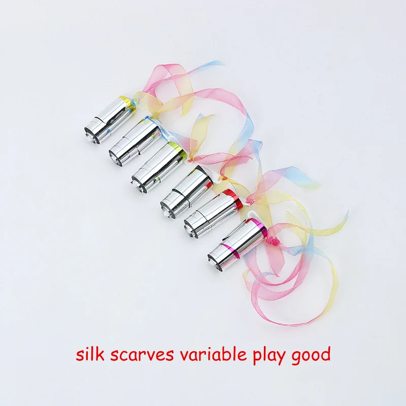 

1PCS 70cm Metal Appearing Cane Steel Elastic Rod Sorcery Tricks Wand Professional Telescopic Sorcery Props Halloween Toy Stage