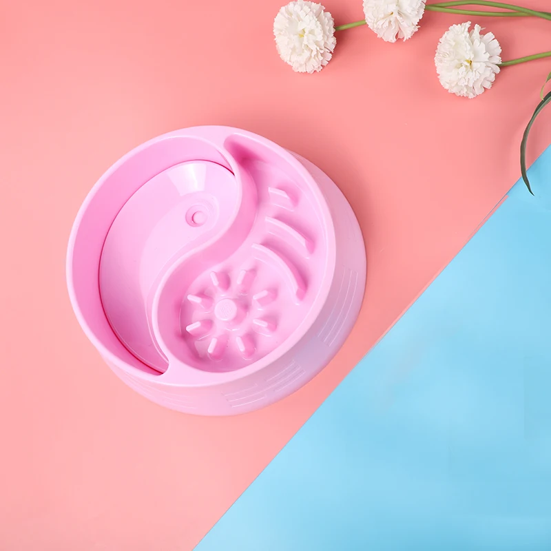 

Pet Dog 2 in 1 Feeding Food Bowls Slow Down Eating Feeder Prevent Obesity for Large Dogs Supplies Dropshipping