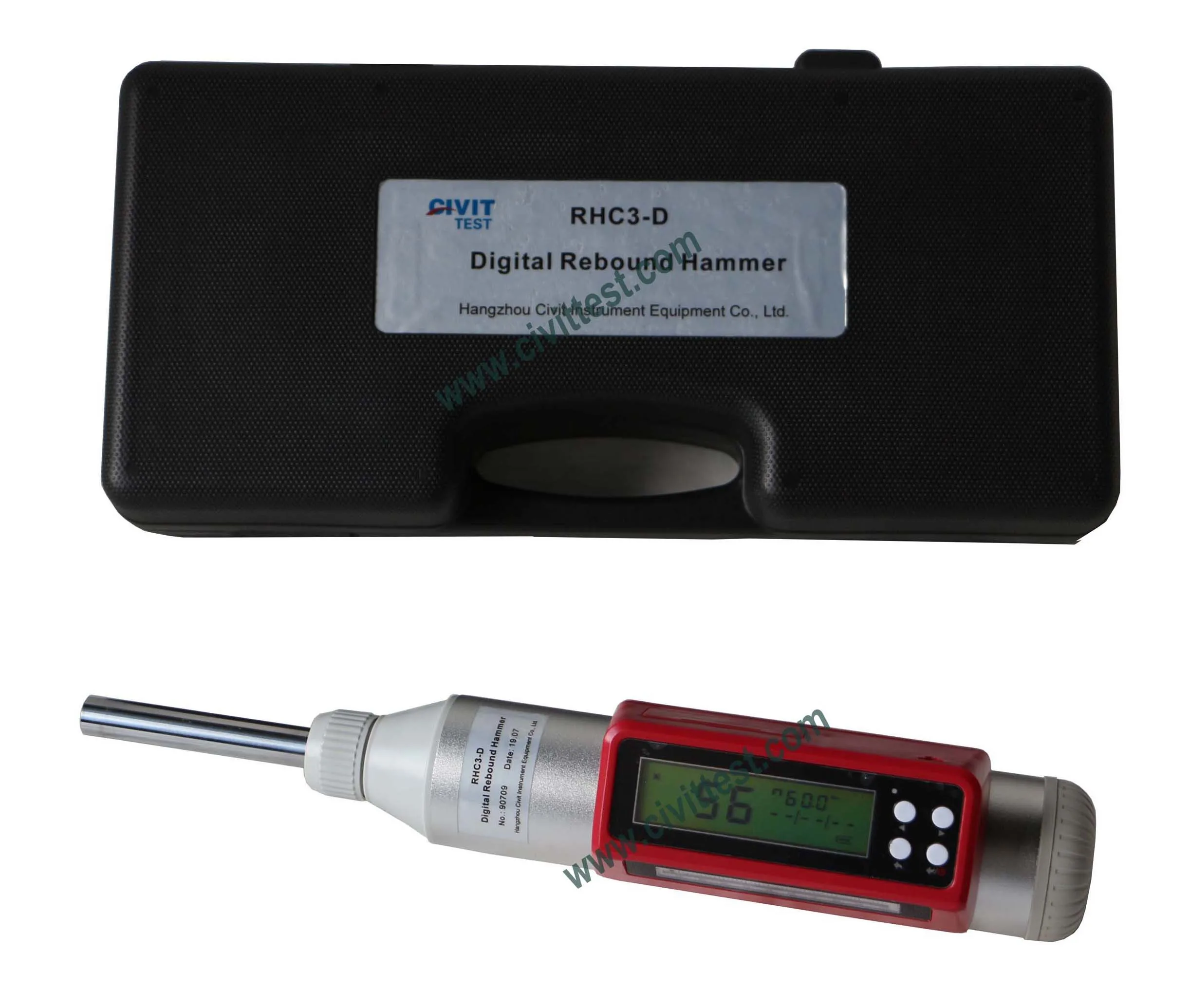 

Electronic rebound hammer digital concrete test hammer