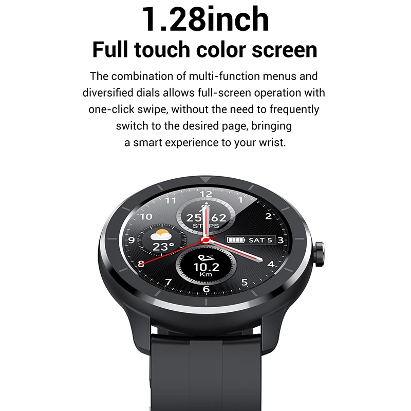 

Fitness Watch Smartwatch,Smart Watches for Men/Womens Waterproof Watch ligent Multi Function Display Motion Mode