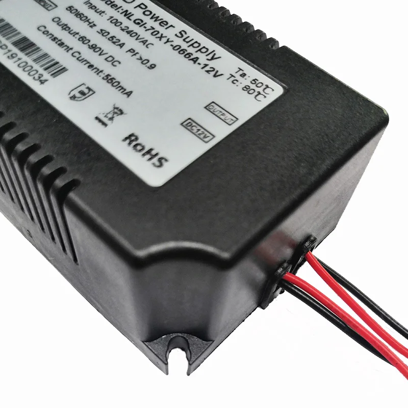 Светодиодный Питание 100-240V 30 Вт-70 Вт украшенное мозаикой из драгоценных камней 12V