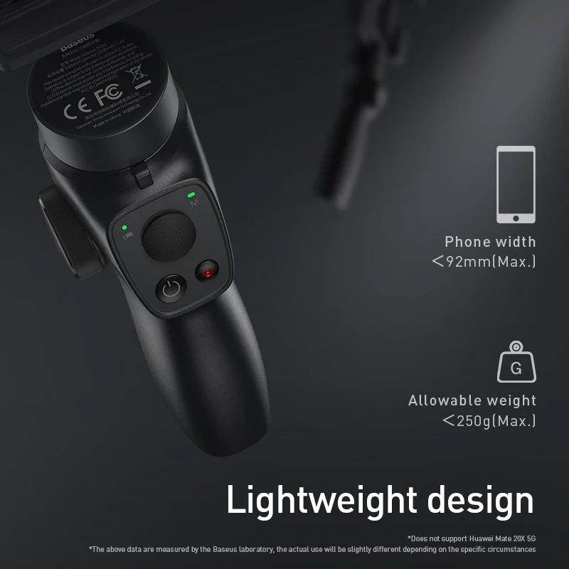 Baseus 3 Axis ручной шарнирный стабилизатор для камеры GoPro селфи Палка с Bluetooth фото и