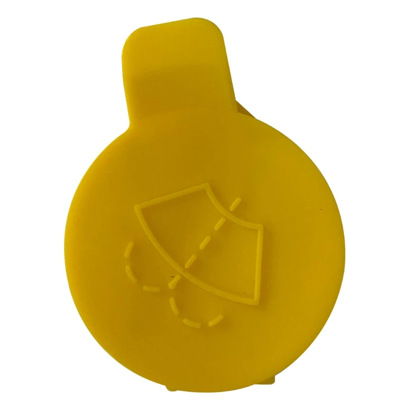 

Car Windshield Washer Bottle Yellow Nozzle Cap Cover/ Reservoir Cap Lid for Saab 9-3 SS (03-) 9-5 (98-10)