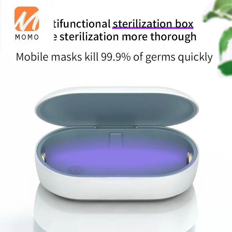 hot sell mobile phone wireless charging sterilizer box disinfection free global shipping