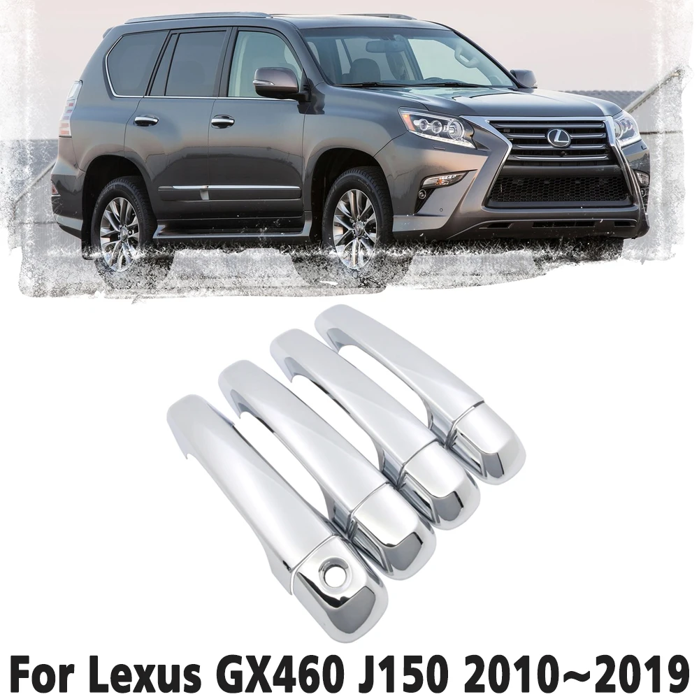 Роскошный хромированный защитный чехол для двери Lexus GX460 J150 LC150 150 2010 ~ 2019
