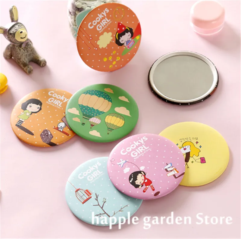 Милые Герой мультфильма Минни для девочек 17g карманный зеркало макияжа