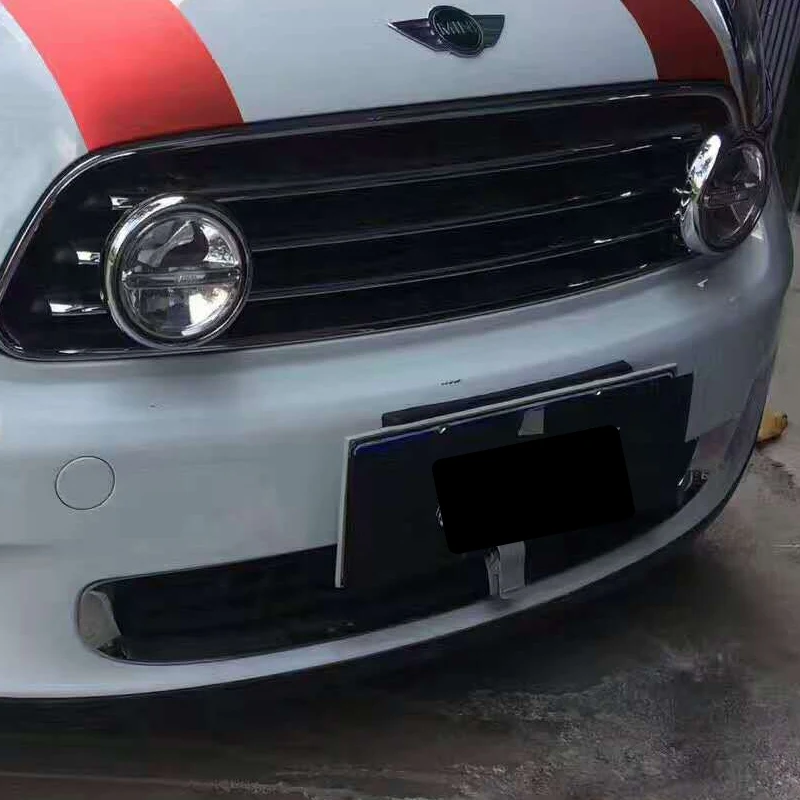 Автомобиль для 2007- Mini F56 cooper головной светильник s для F56 все светодиодный головной фонарь Angel eye светодиодный DRL передний светильник Би-светодиодный объектив динамический поворот - Цвет: silver