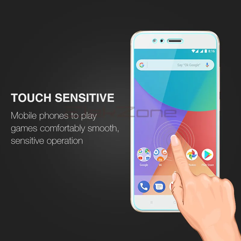 Нано покрытие 9H HD экран телефона Закаленное стекло пленка для Xiaomi Mi 5X 2.5D Защитная