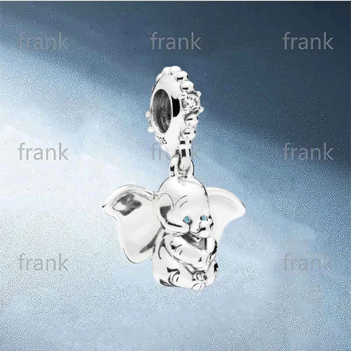 

2021 New Cartoon Dream Flying Elephant Sterling Silver Pendant 797849CZ