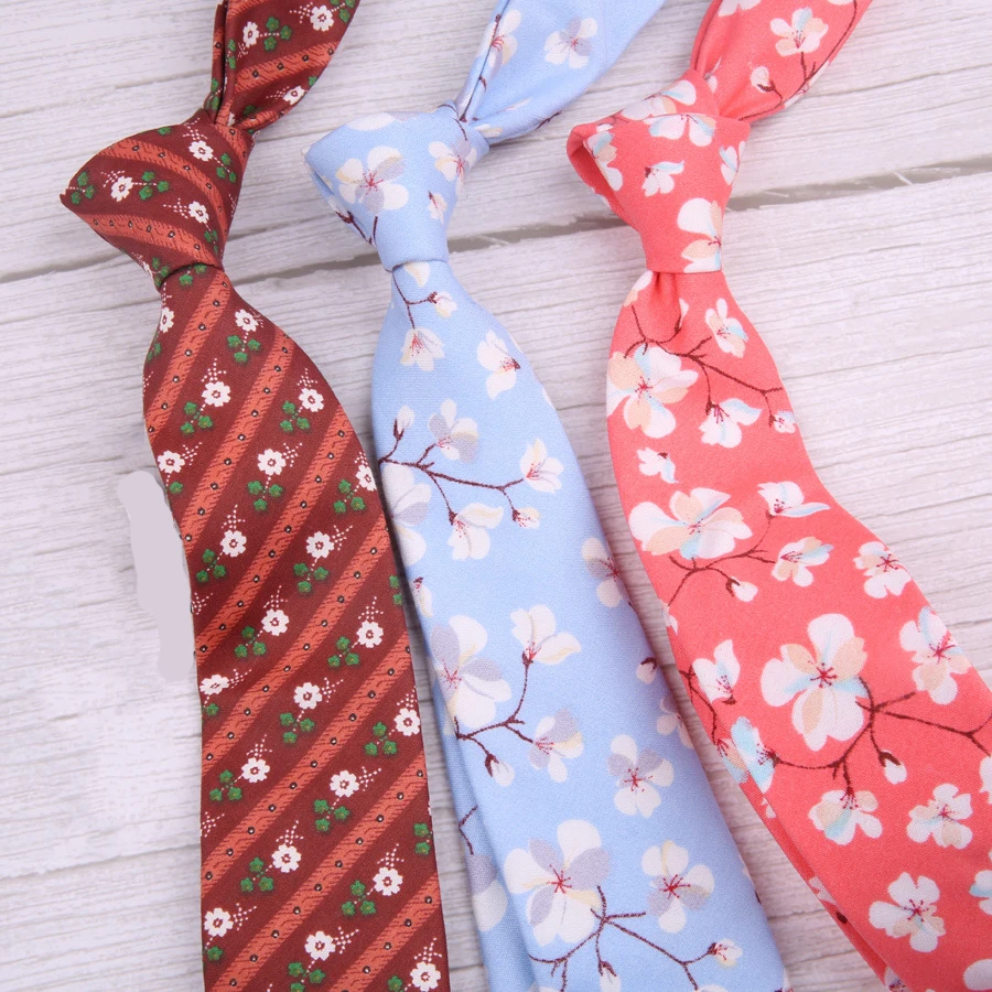 

Linbaiway 7cm Neck Tie for Men Cotton Skinny Slim Neckties Women Wedding Butterfly Bow Tie Cravat Accessory Custom LOGO