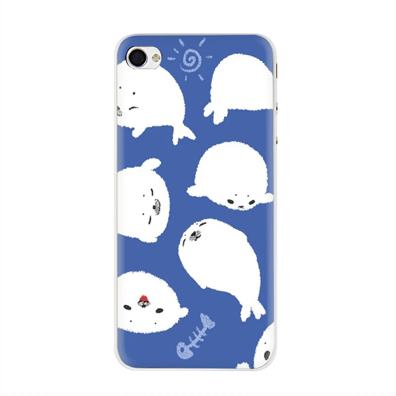 Жесткий чехол для телефона EWAU Baby harp Seal Sea Lion чехол для iPhone 5 5S SE 5C 6 6s Plus 7 8 Plus X XR XS 11 Pro MAX