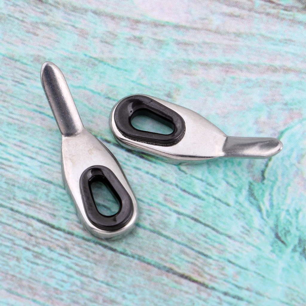 2 шт. нержавеющая сталь керамика приманка литье удочка направляющие наконечники