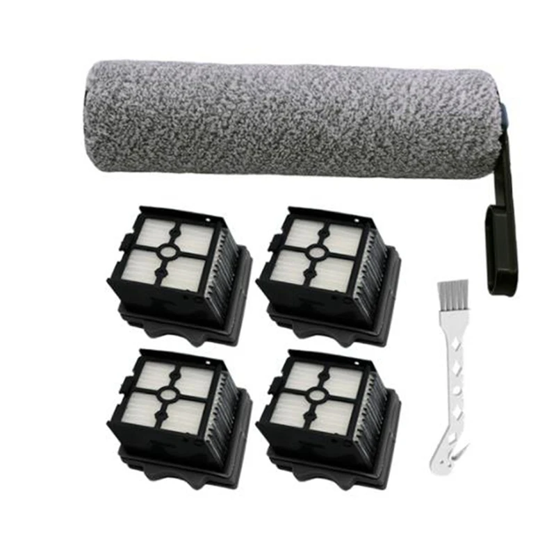 

TOP!-Brush Roller Main Brush Filter For TINECO Floor One 2.0/LED/LCD Slim Scrubber Accessories Household Vacuum Cleaner Parts