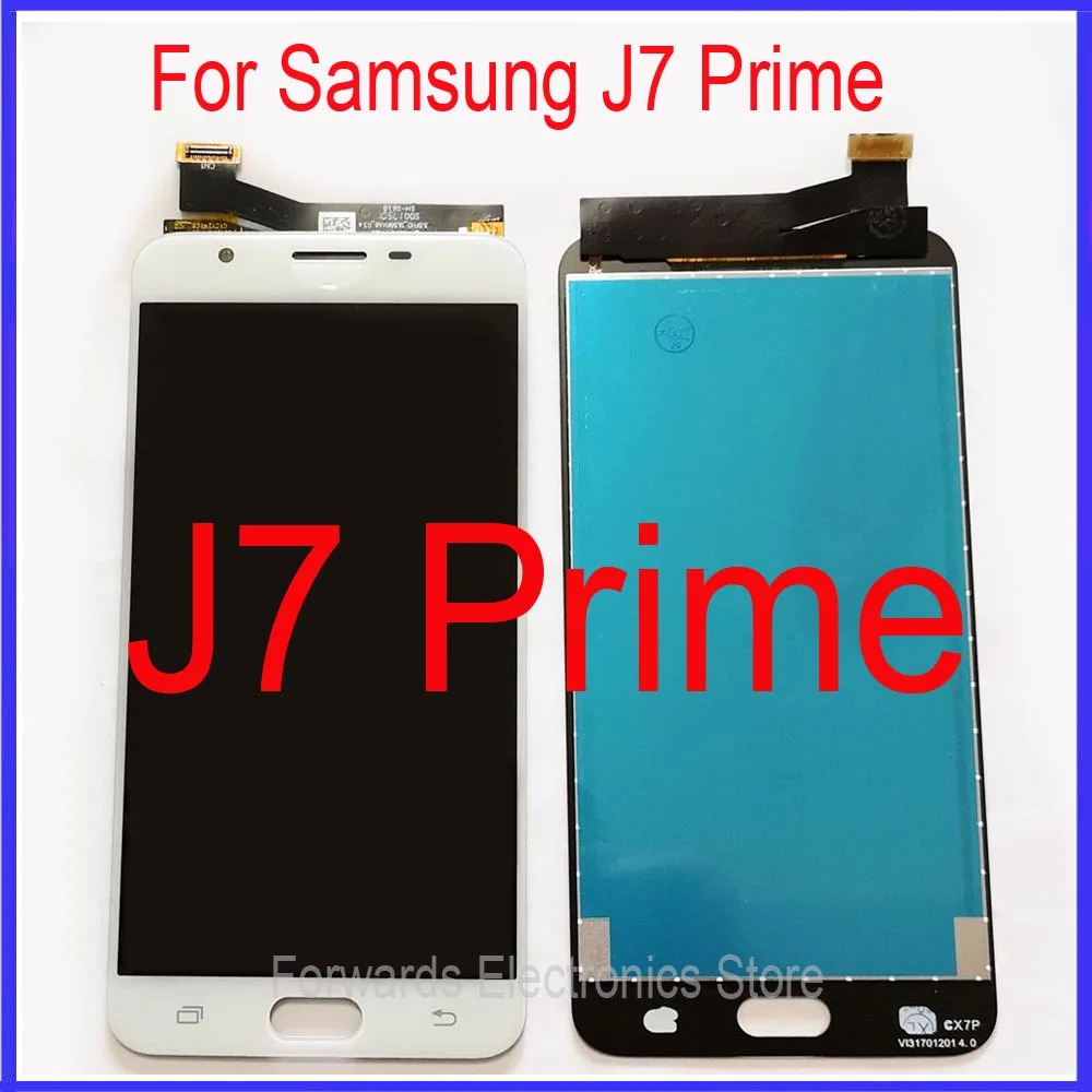 ЖК дисплей с сенсорным дигитайзером в сборе для Samsung j7 prime G610 G610F G610M|Экраны