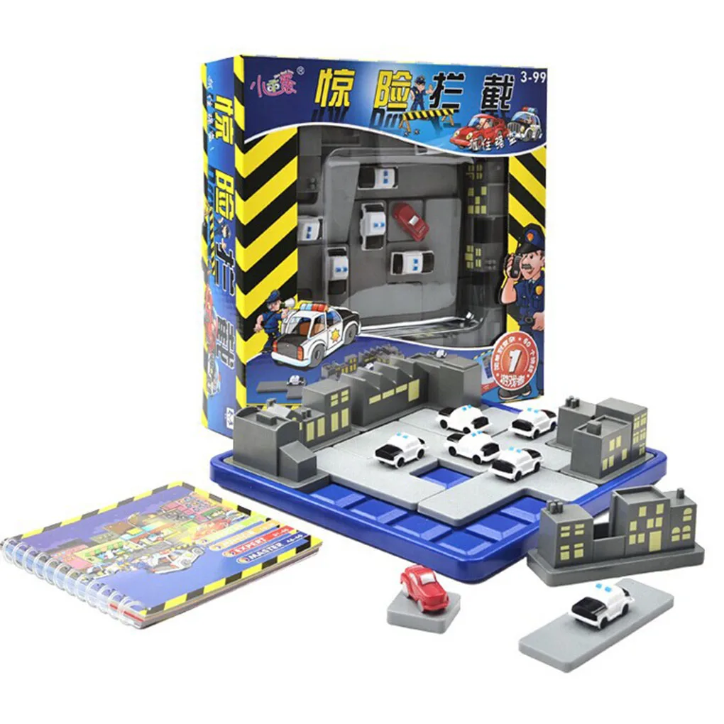 Детские пластиковые дорожные головоломки вор игры 60 вызовов дети IQ интеллект