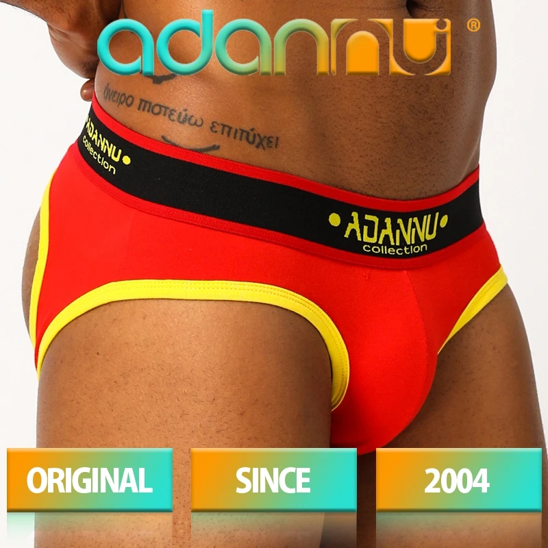 ADANNU бренд сексуальный для гея бандаж мужское нижнее белье трусы открытые с