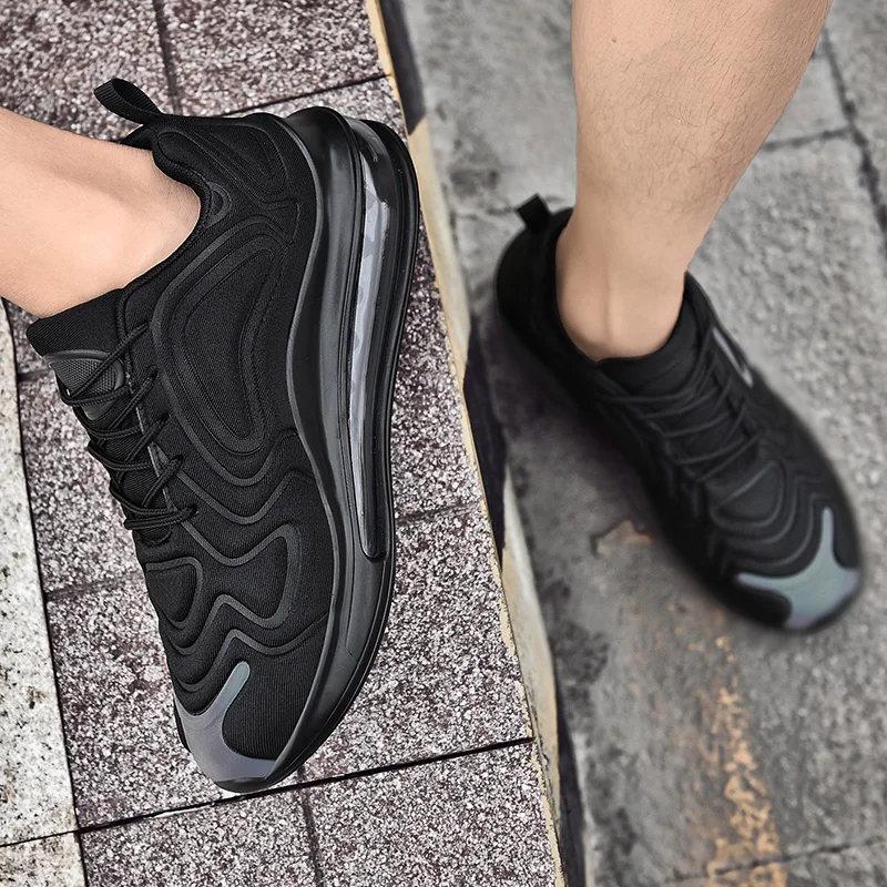 Весенние мужские Прогулочные кроссовки на платформе Мужская повседневная обувь