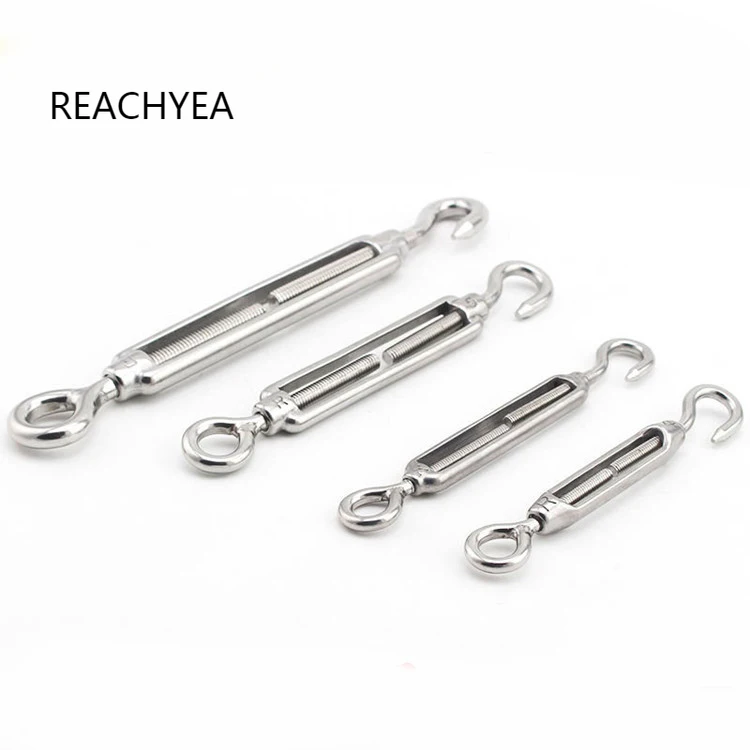 Натяжитель проволочного троса из нержавеющей стали 316 M4 M5 M6 M8 M10|Дверные зажимы