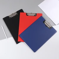 a4 paper with hanging hole metal clip writing pad stationery clipboard folder file document paper holder conference accessories