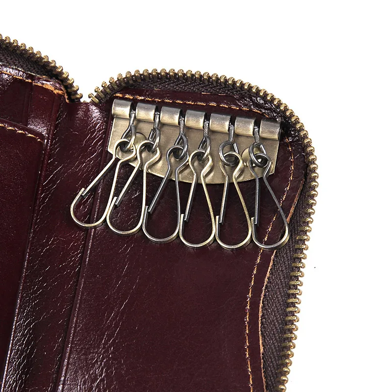 Ключница JMD из натуральной кожи для автомобильных ключей чехол 8128Q | Багаж и сумки